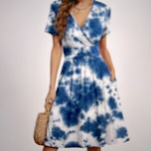 Summer Tie-Dye Dress